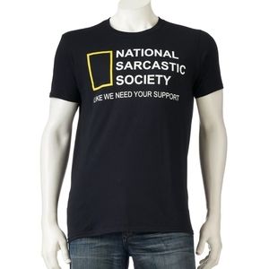 National Sarcastic Society T-shirt